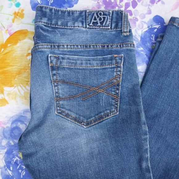 Aeropostale Denim - Aeropostale Hailey Skinny Flare Jeans Size 7/8